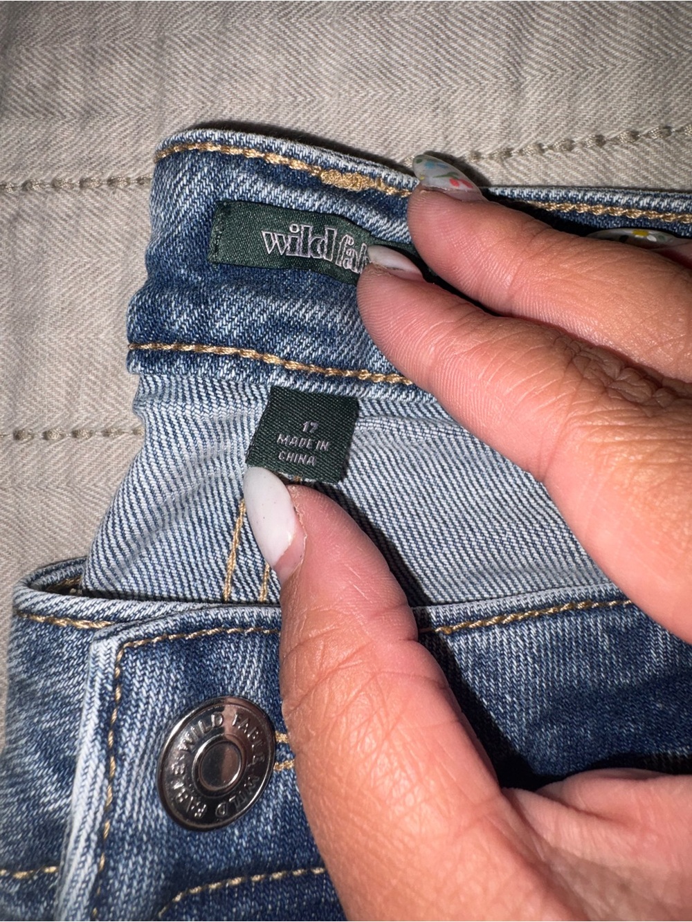 wild fable High-Rise Blue Denim Jeans